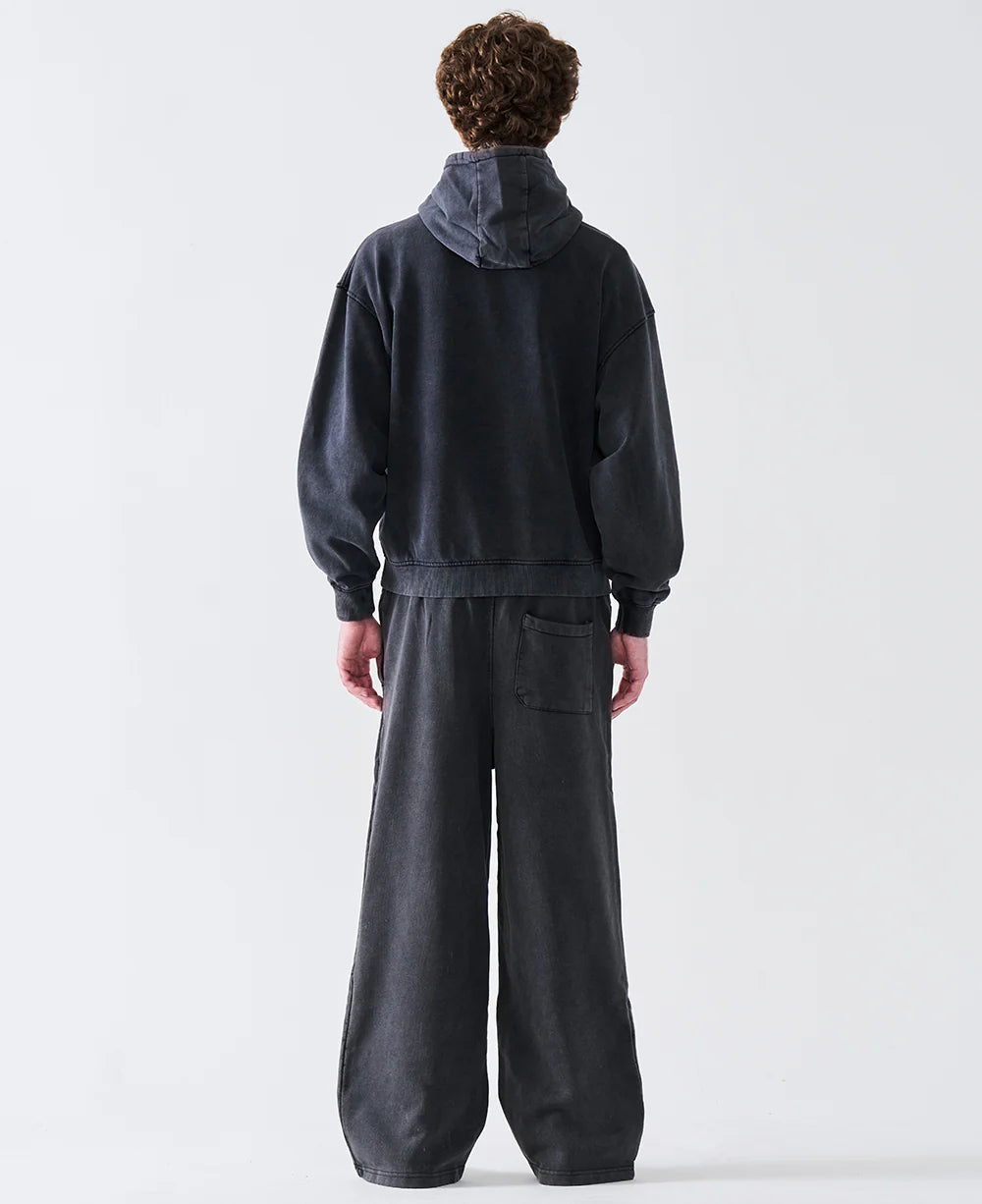 14 OZ Oversized Acid Wash French Terry Sweatshirt