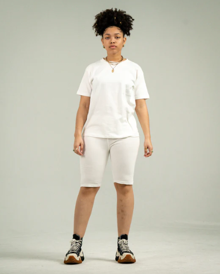 Womens Biker Shorts Set