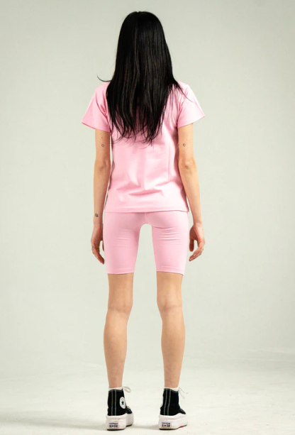 Womens Biker Shorts Set