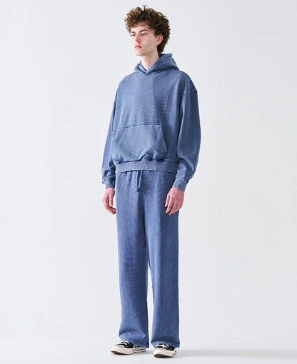 14 OZ Oversized Acid Wash French Terry Sweatshirt