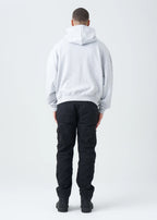 Luxury Oversized Boxy Cropped Heavyweight Full-Zip Hoodie