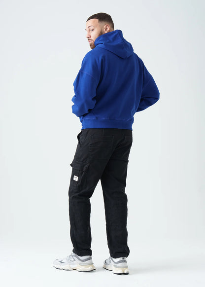 Oversized Boxy Cropped Heavyweight Full-Zip Hoodie