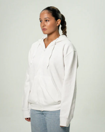 Womens Heavy Blend Full Zip-Up Hoodie