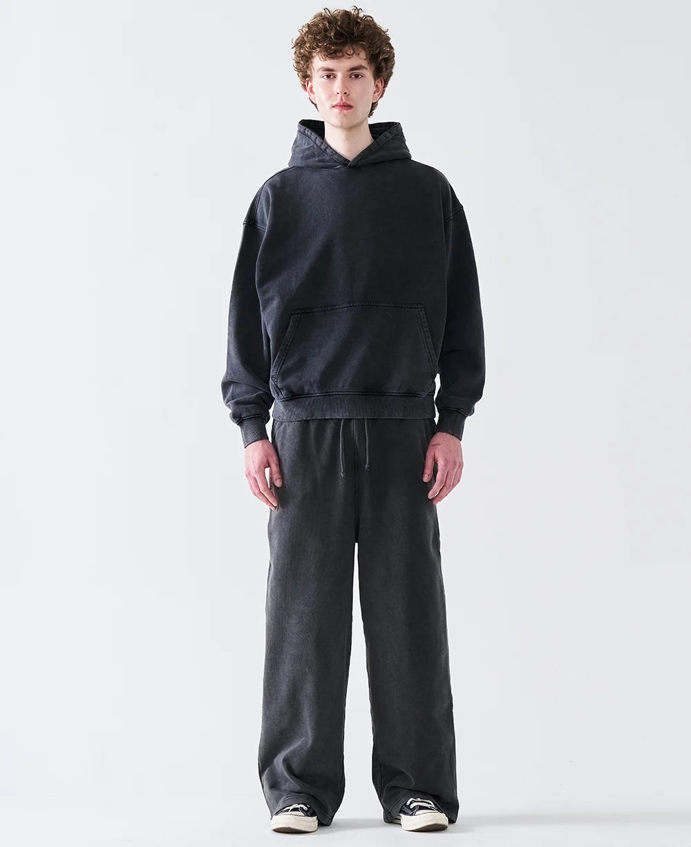 14 OZ Oversized Acid Wash French Terry Sweatshirt