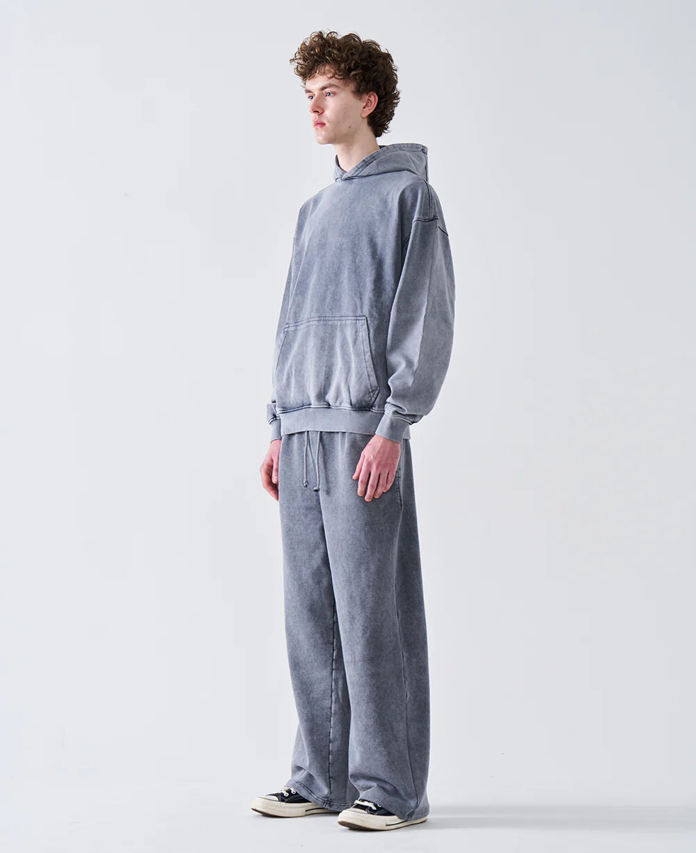 14 OZ Oversized Acid Wash French Terry Sweatshirt