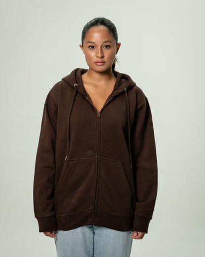 Womens Heavy Blend Full Zip-Up Hoodie