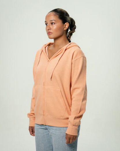 Womens Heavy Blend Full Zip-Up Hoodie