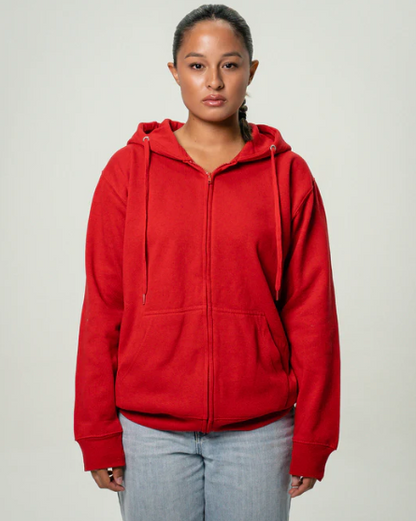 Womens Heavy Blend Full Zip-Up Hoodie