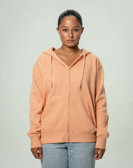 Womens Heavy Blend Full Zip-Up Hoodie