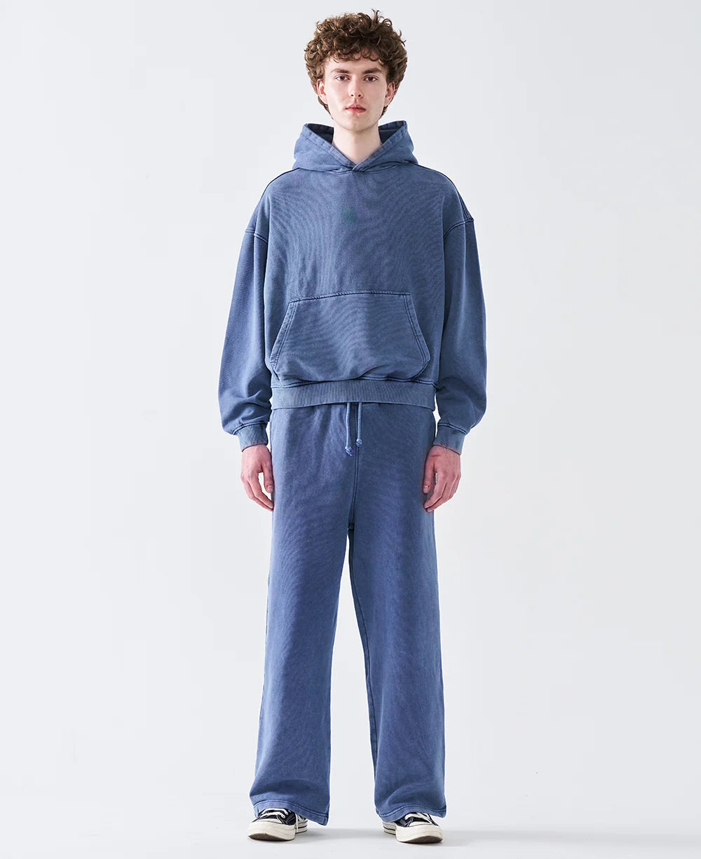 14 OZ Oversized Acid Wash French Terry Sweatshirt