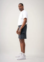 12 OZ Elegant Garment Dye Interlock Cargo Shorts