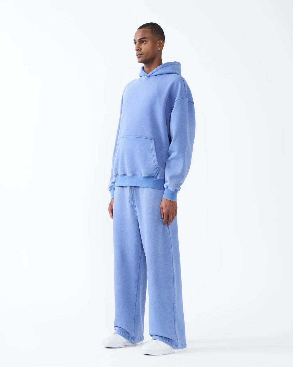 11 OZ Oversized Acid Wash Garment Dyed Sweatsuit