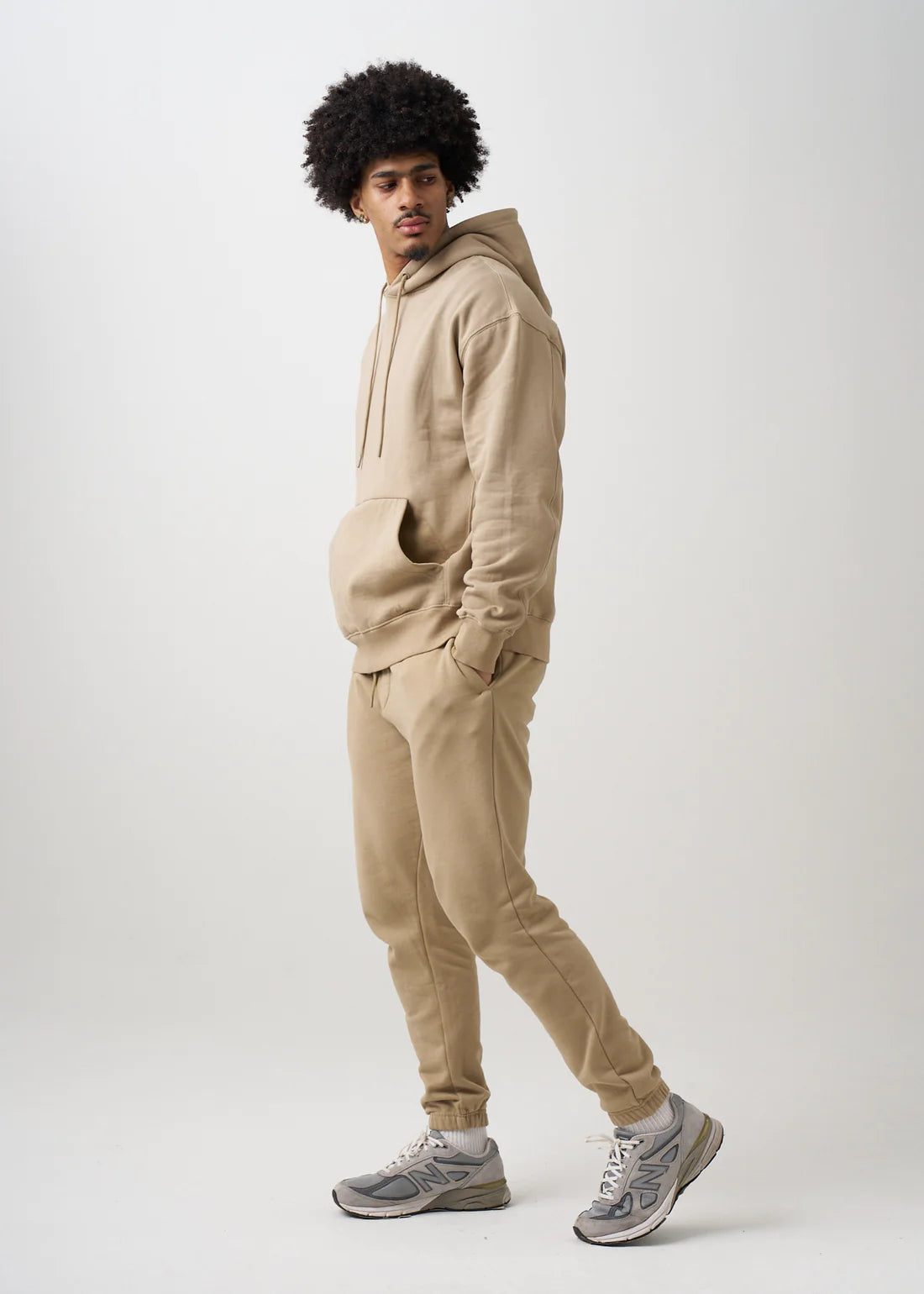 380 GSM Elegant Garment Wash Premium Fleece Sweatsuit