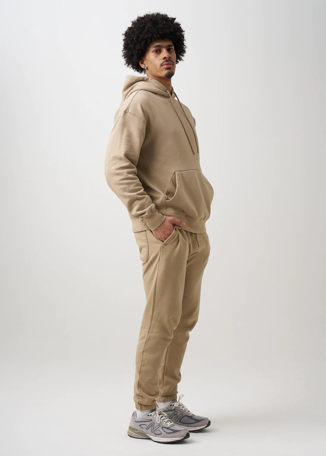 380 GSM Elegant Garment Wash Premium Fleece Sweatsuit