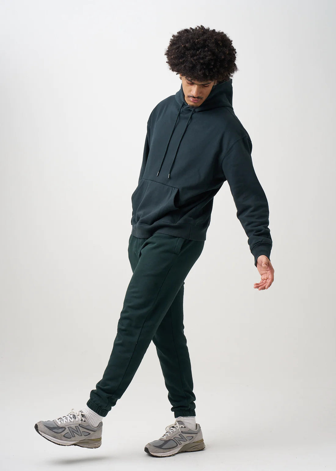 380 GSM Elegant Garment Wash Premium Fleece Sweatsuit