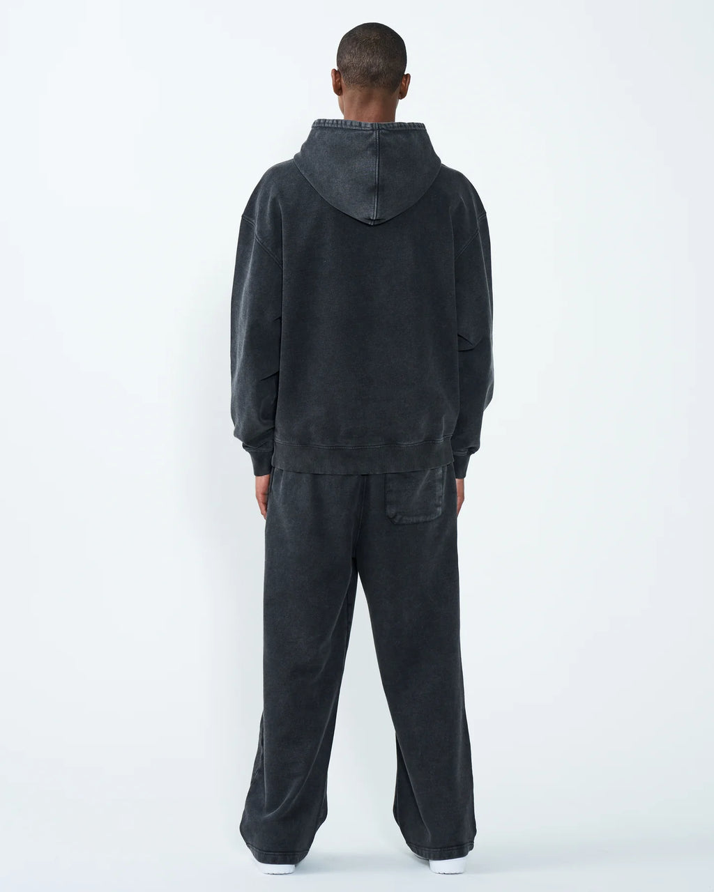 11 OZ Oversized Acid Wash Garment Dyed Sweatsuit