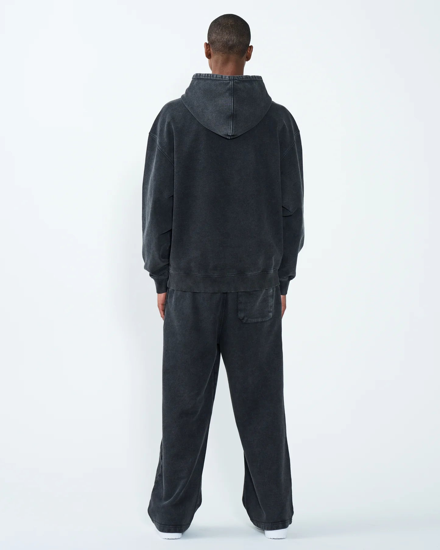 11 OZ Oversized Acid Wash Garment Dyed Sweatsuit