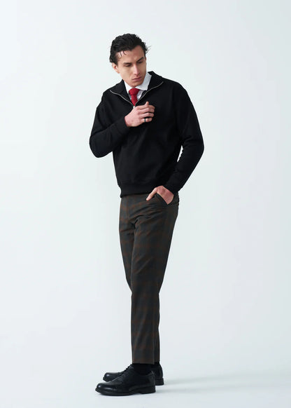 14 OZ Oversized Heavyweight Fleece Quarter-Zip
