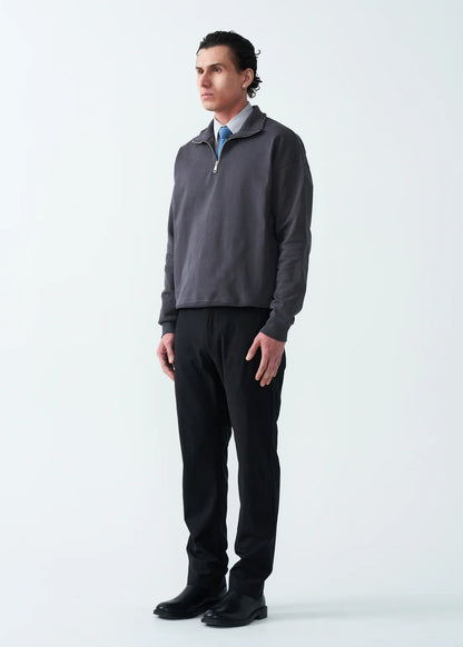 14 OZ Oversized Heavyweight Fleece Quarter-Zip