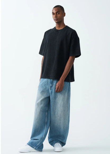 11 OZ Oversized Garment Dyed French Terry T-Shirt