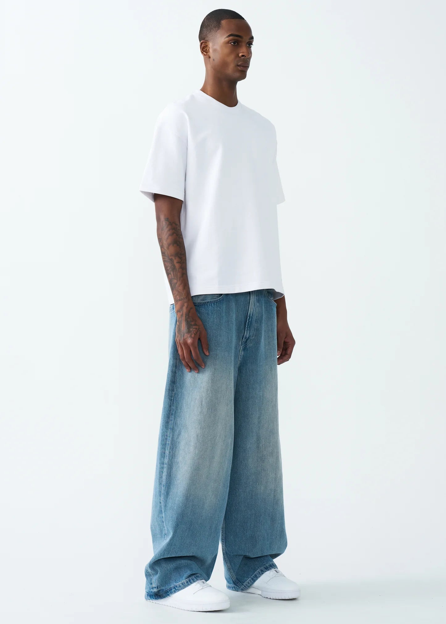 11 OZ Oversized Garment Dyed French Terry T-Shirt