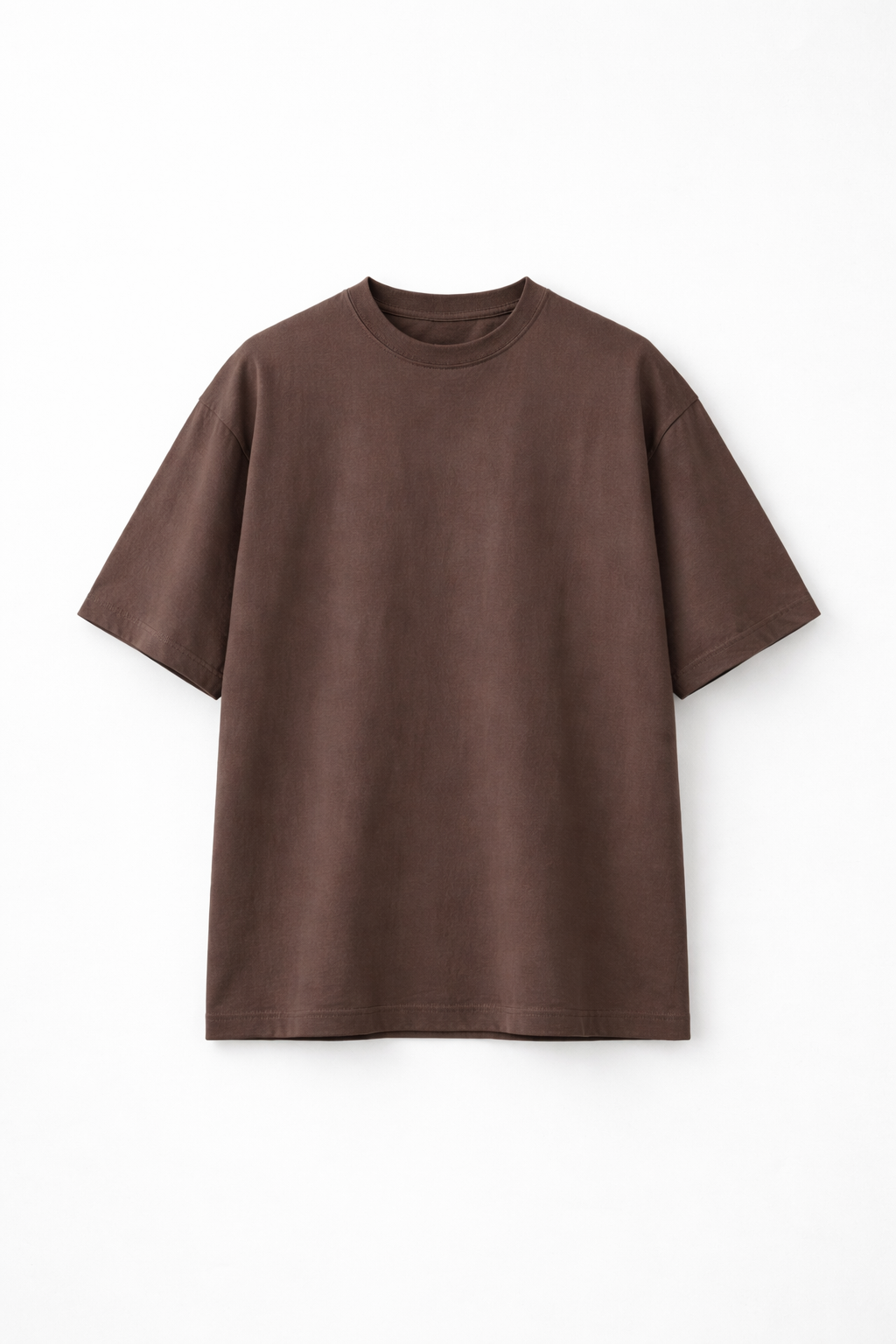 7 OZ Raw Edge Oversized Cropped T-Shirt