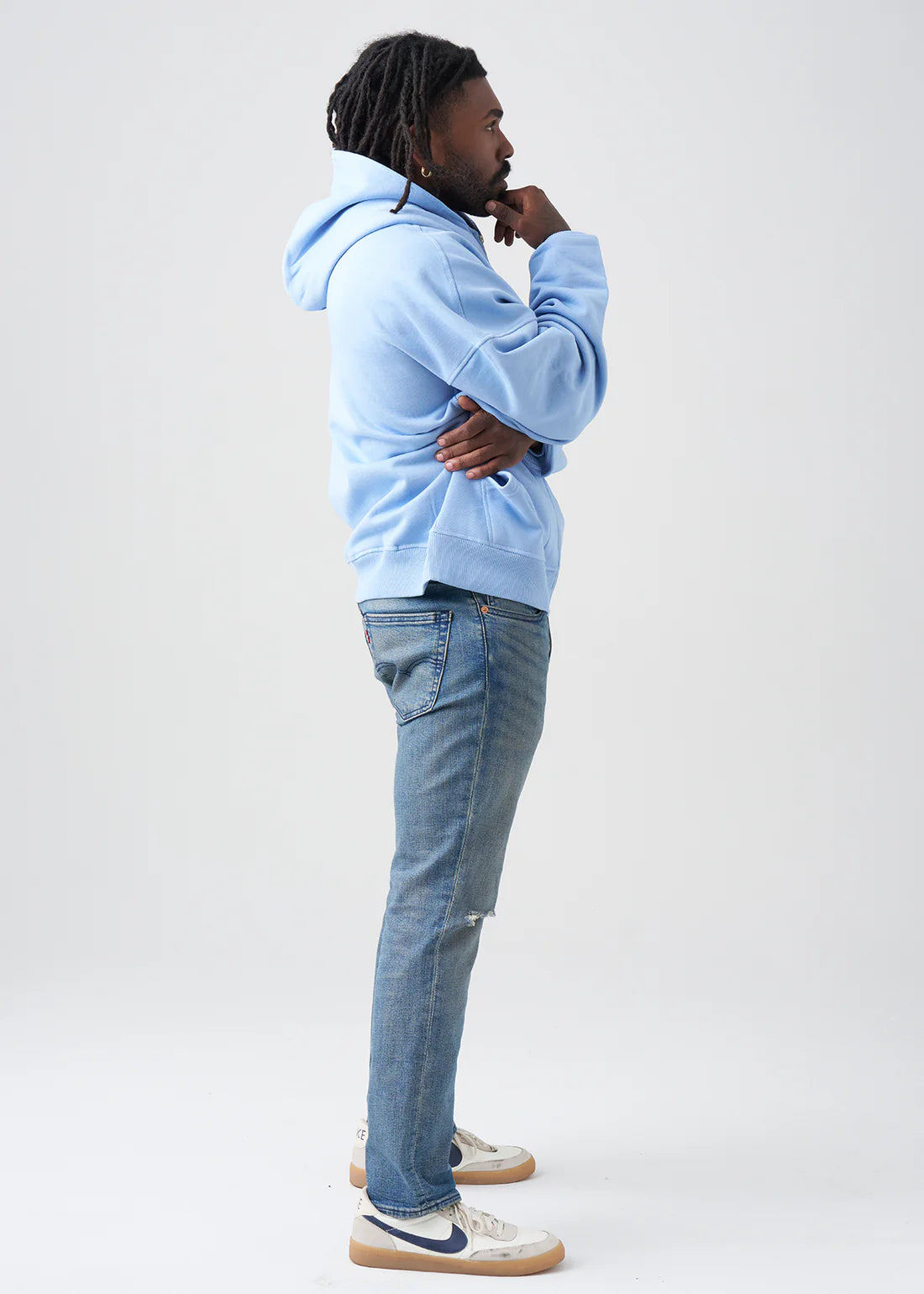 Luxury Oversized Boxy Cropped Heavyweight Full-Zip Hoodie