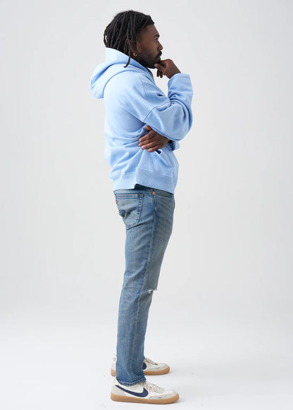 Oversized Boxy Cropped Heavyweight Full-Zip Hoodie
