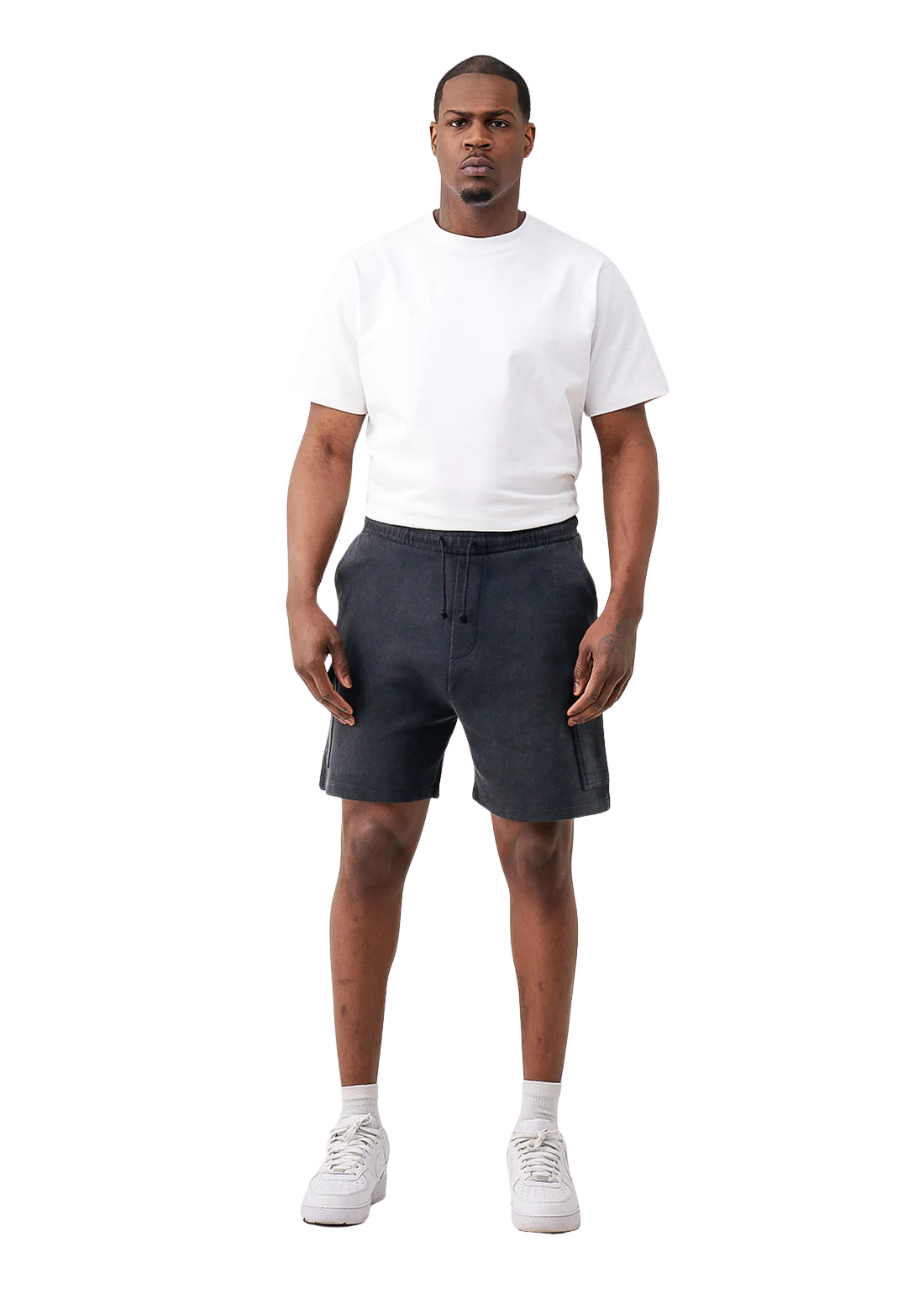 12 OZ Garment Dye Interlock Cargo Shorts