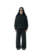 11 OZ Womens Oversized Acid Wash Garment Dyed Sweatsuit