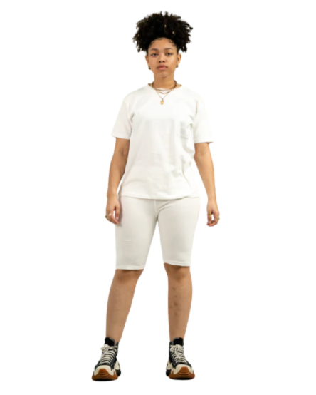 Womens Biker Shorts Set