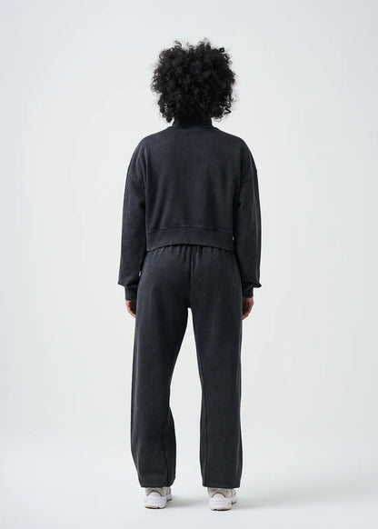 14 OZ French Terry Garment Dyed Mock Neck Sweatsuit