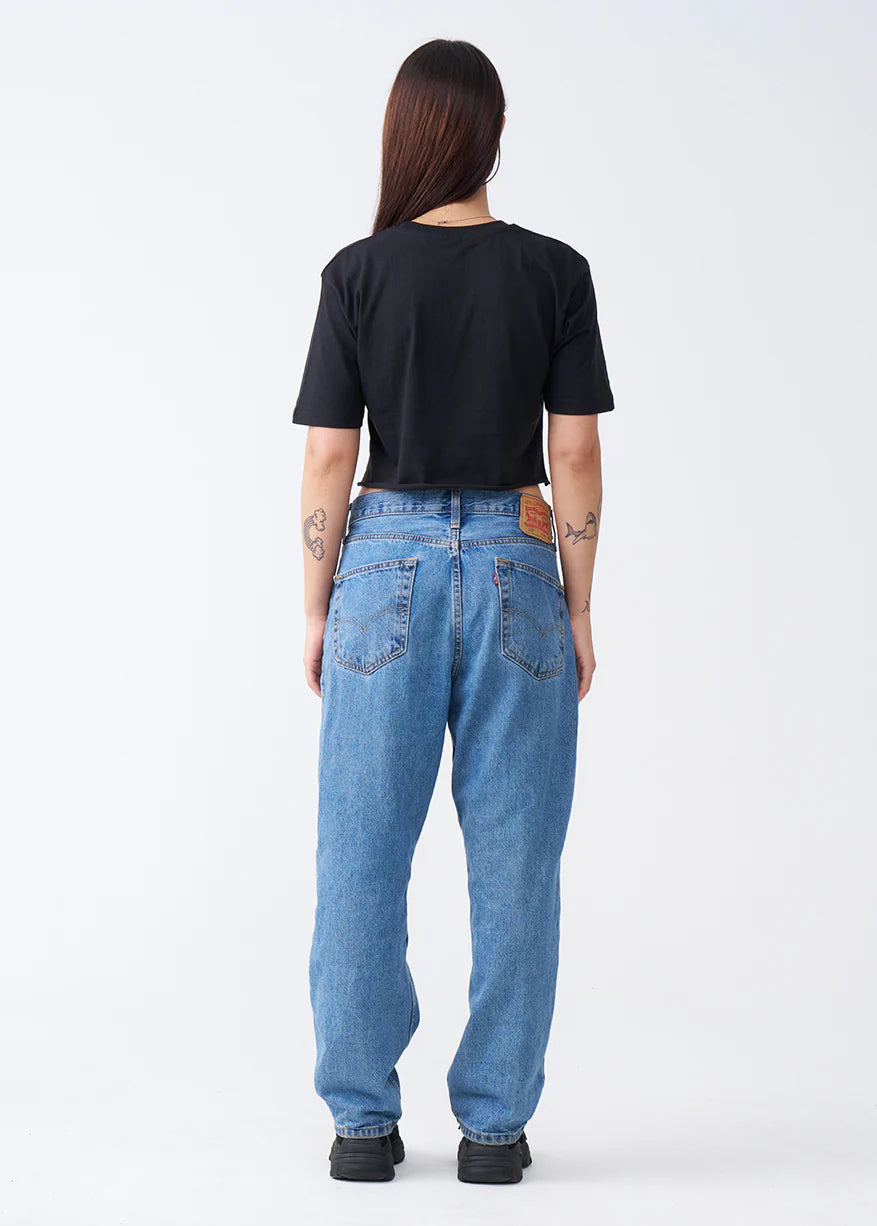 Elegant Combed Cotton Crop Top T-Shirt (XX-Large+)