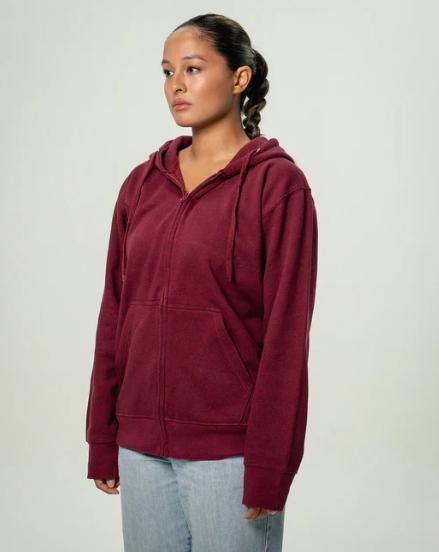 Womens Heavy Blend Full Zip-Up Hoodie