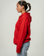 Women's Elegant Heavy Blend Full Zip-Up Hoodie
