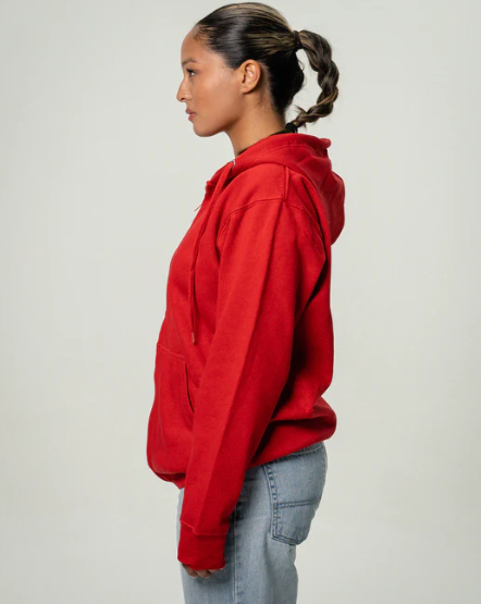 Womens Heavy Blend Full Zip-Up Hoodie