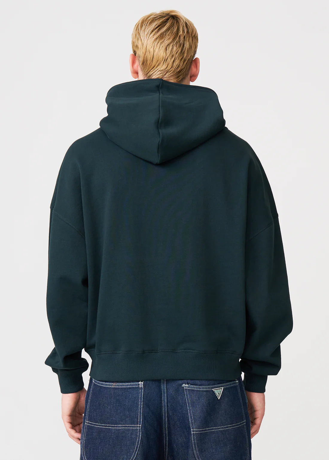 Luxury Oversized Boxy Cropped Heavyweight Full-Zip Hoodie