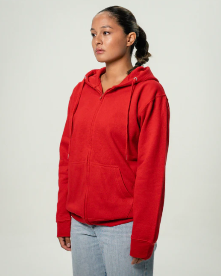 Womens Heavy Blend Full Zip-Up Hoodie