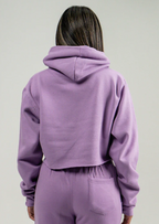 Elegant Crop Top Hoodie