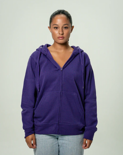 Womens Heavy Blend Full Zip-Up Hoodie