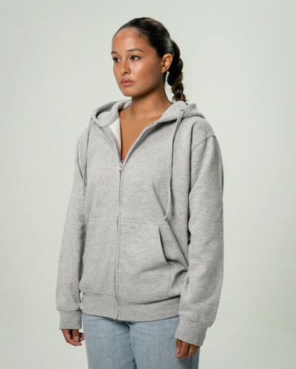 Womens Heavy Blend Full Zip-Up Hoodie