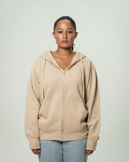 Womens Heavy Blend Full Zip-Up Hoodie