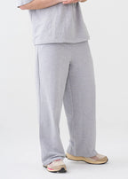 Elegant 7.5 OZ Peached French Terry Oversized Open Leg Sweatpants