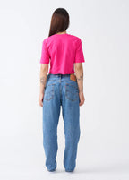 Elegant Combed Cotton Crop Top T-Shirt (XX-Large+)