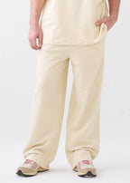 Elegant 7.5 OZ Peached French Terry Oversized Open Leg Sweatpants