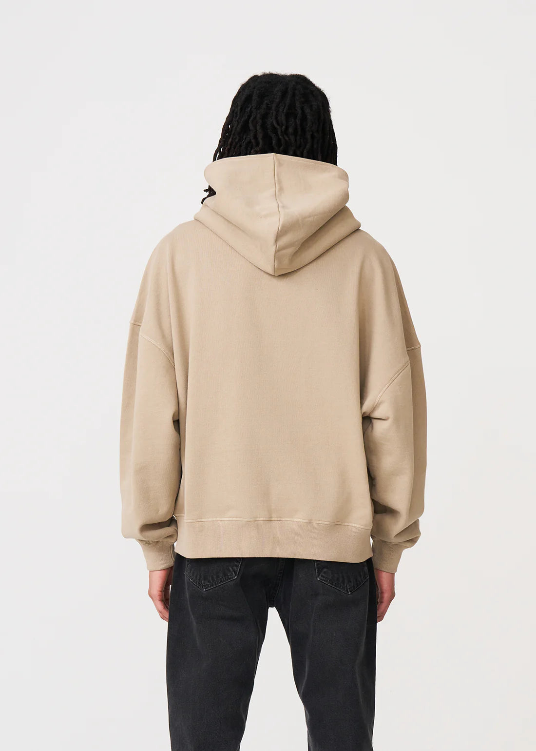 Luxury Oversized Boxy Cropped Heavyweight Full-Zip Hoodie