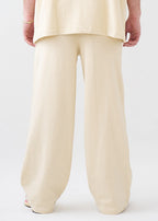 Elegant 7.5 OZ Peached French Terry Oversized Open Leg Sweatpants