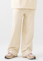 Elegant 7.5 OZ Peached French Terry Oversized Open Leg Sweatpants