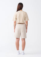 Elegant Combed Cotton Crop Top T-Shirt (XX-Large+)