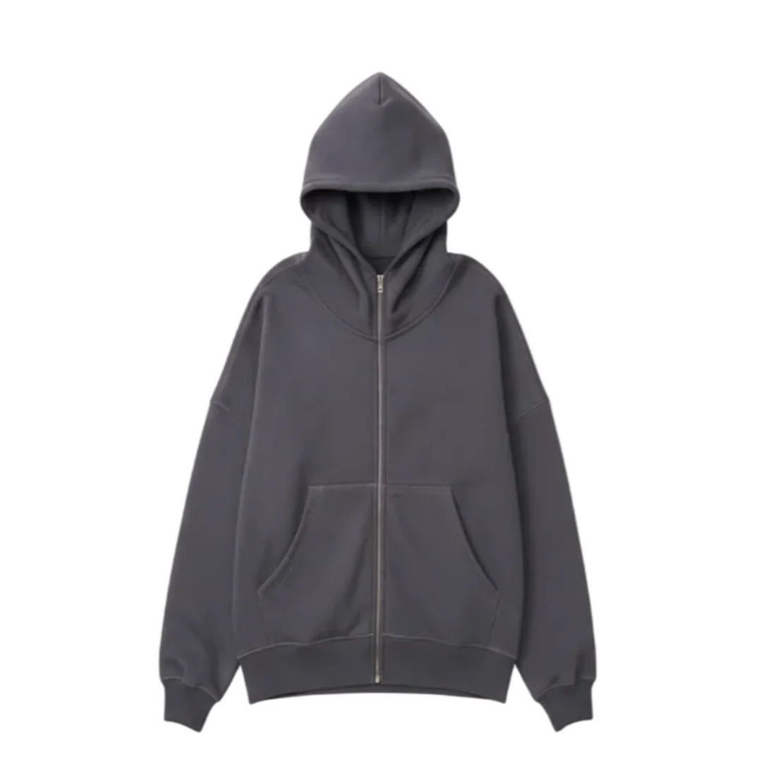 Women's Oversized Heavyweight Zip Up Hoodie